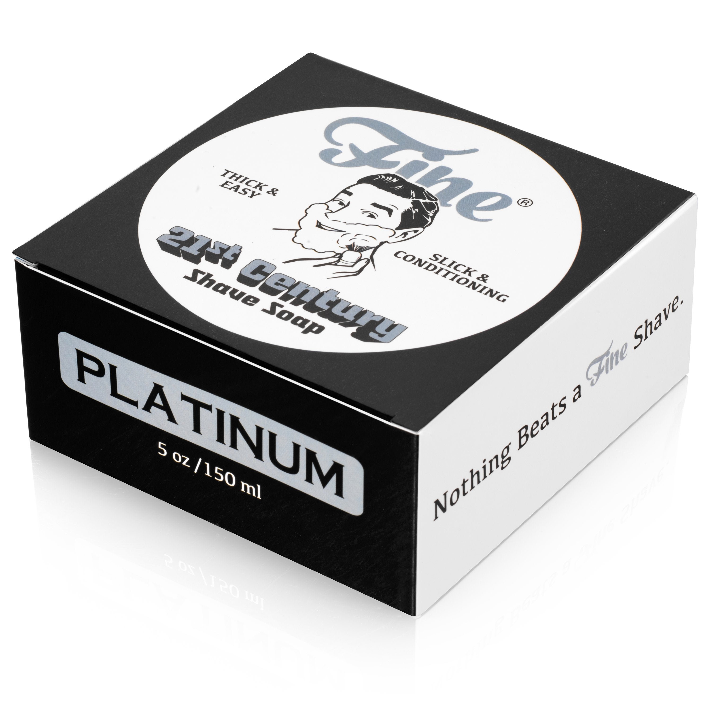 Fine Accoutrements Platinum Shaving Soap - BarberSupplies Canada