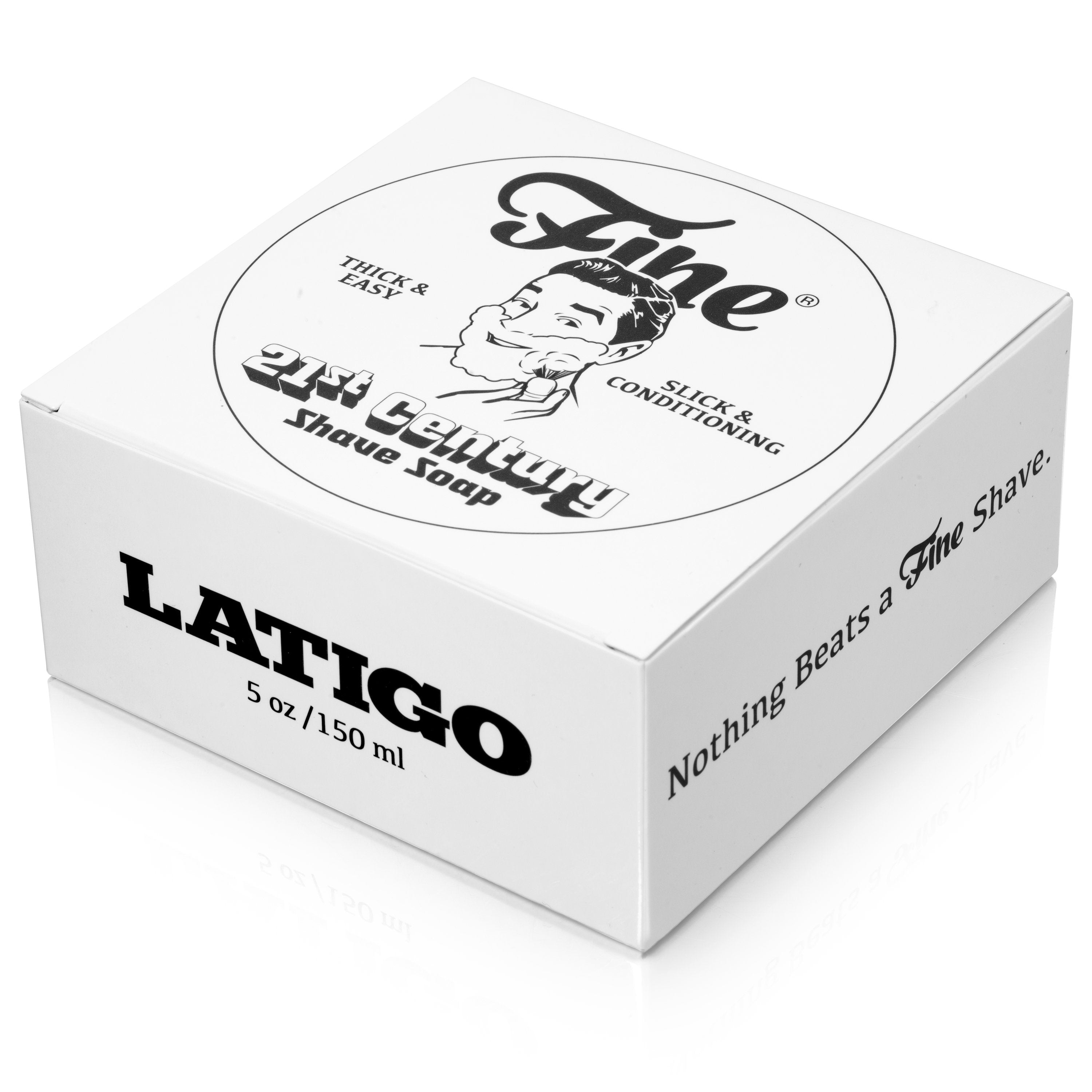 Fine Accoutrements Latigo Shaving Soap - BarberSupplies Canada