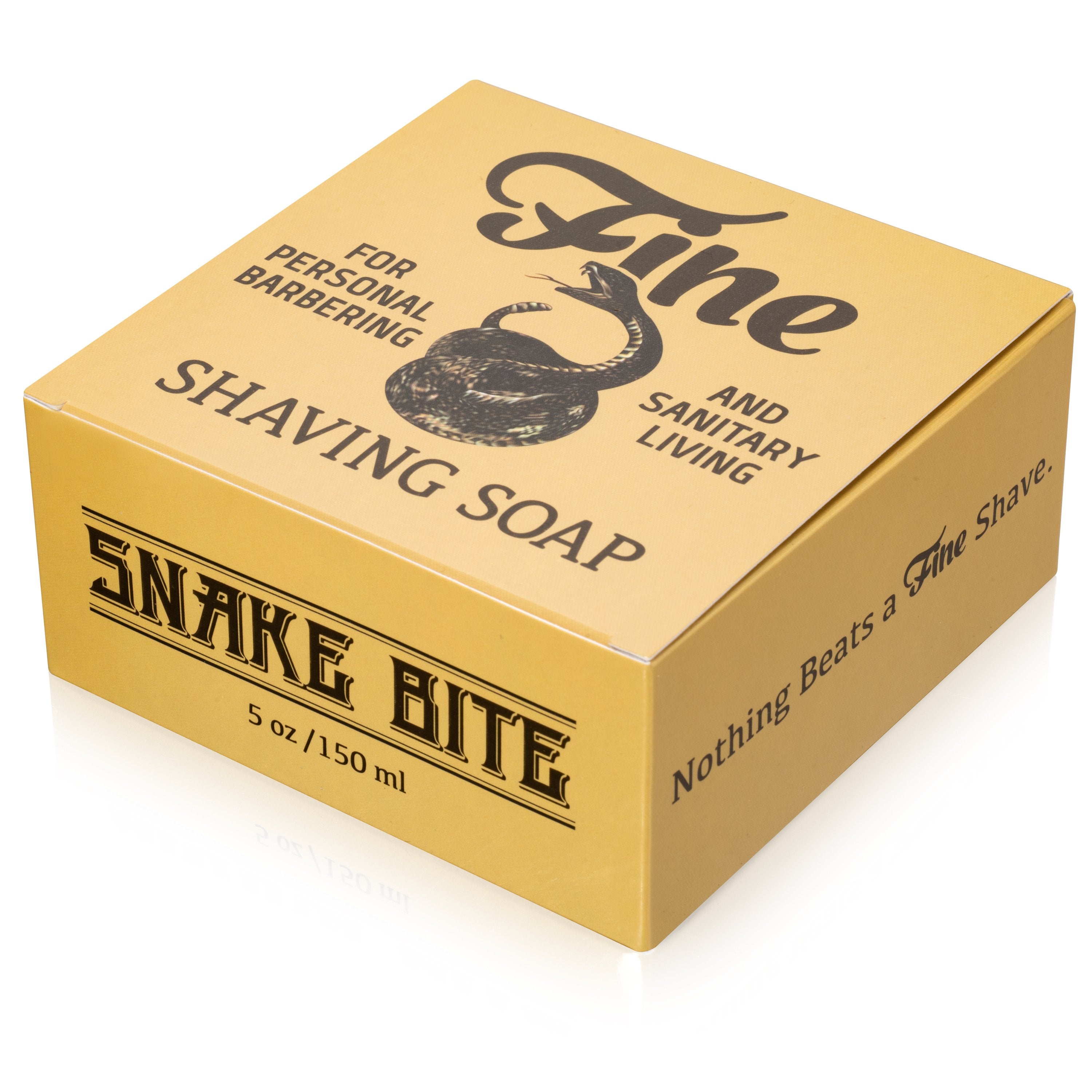 Fine Accoutrements Snake Bite Shaving Soap - BarberSupplies Canada