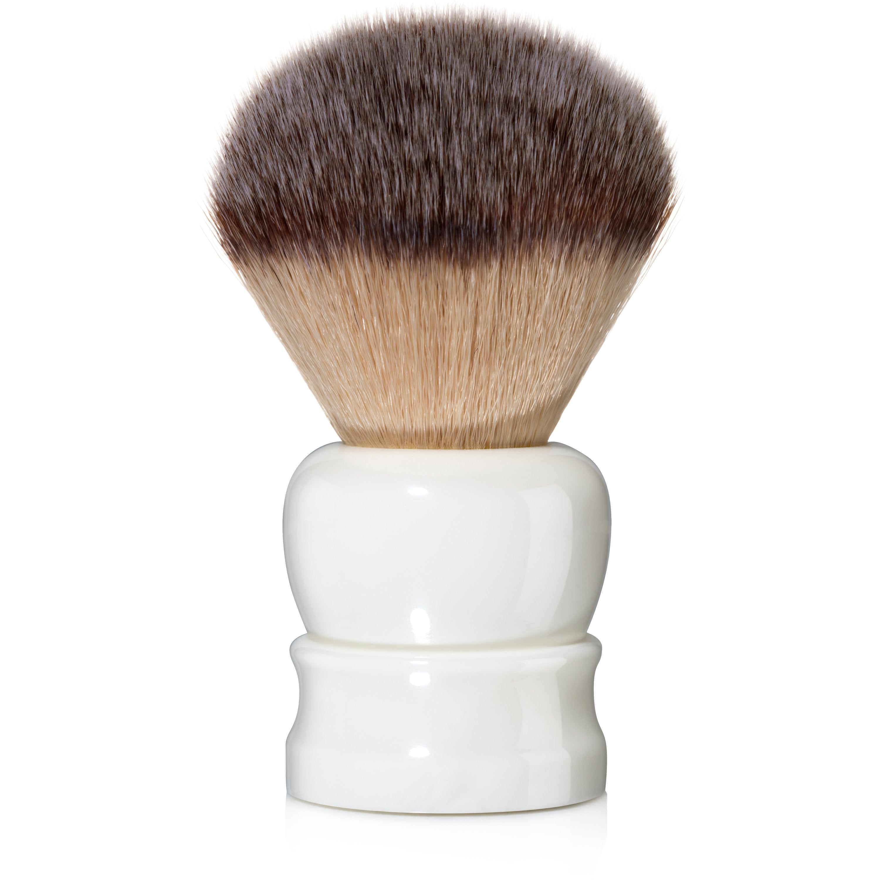 Fine Accoutrements Stout Shaving White Brush - BarberSupplies Canada