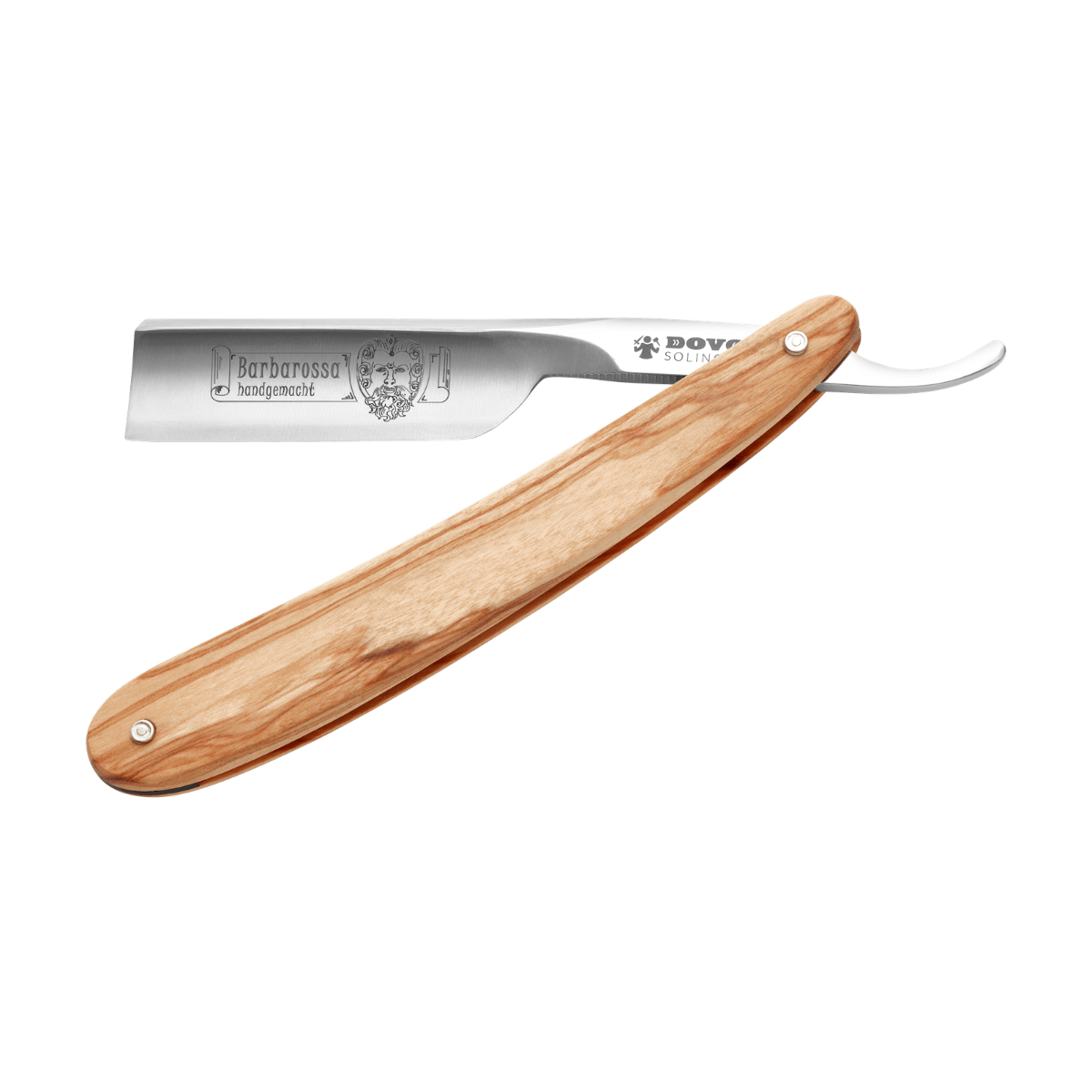DOVO Barbarossa Olive Wood 5/8" - BarberSupplies Canada