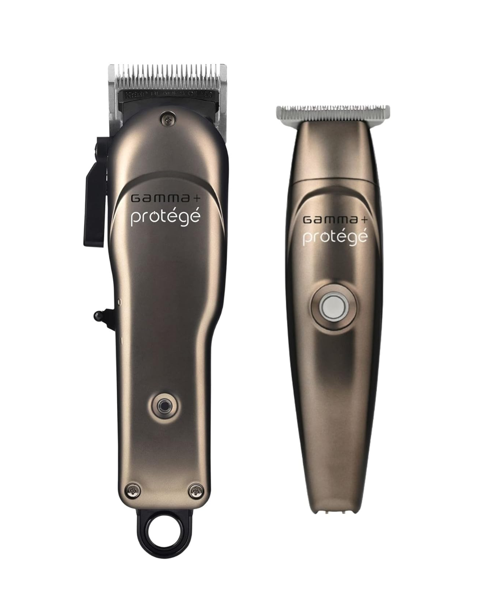 Gamma+ Protege Trimmer Clipper Combo Gunmetal - BarberSupplies Canada