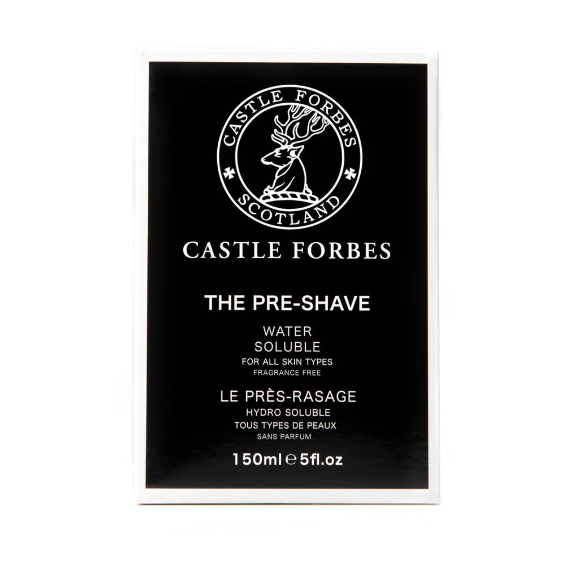 Luxury Water Soluble Pre Shave, Unscented, Suitable for all Skin Types, 5 fl.oz / 150ml - Perma Brands Canada