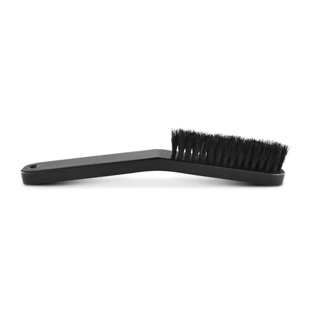 StyleCraft No Knuckles Professional Curved Fade Natural Bristle Brush Medium - BarberSupplies Canada