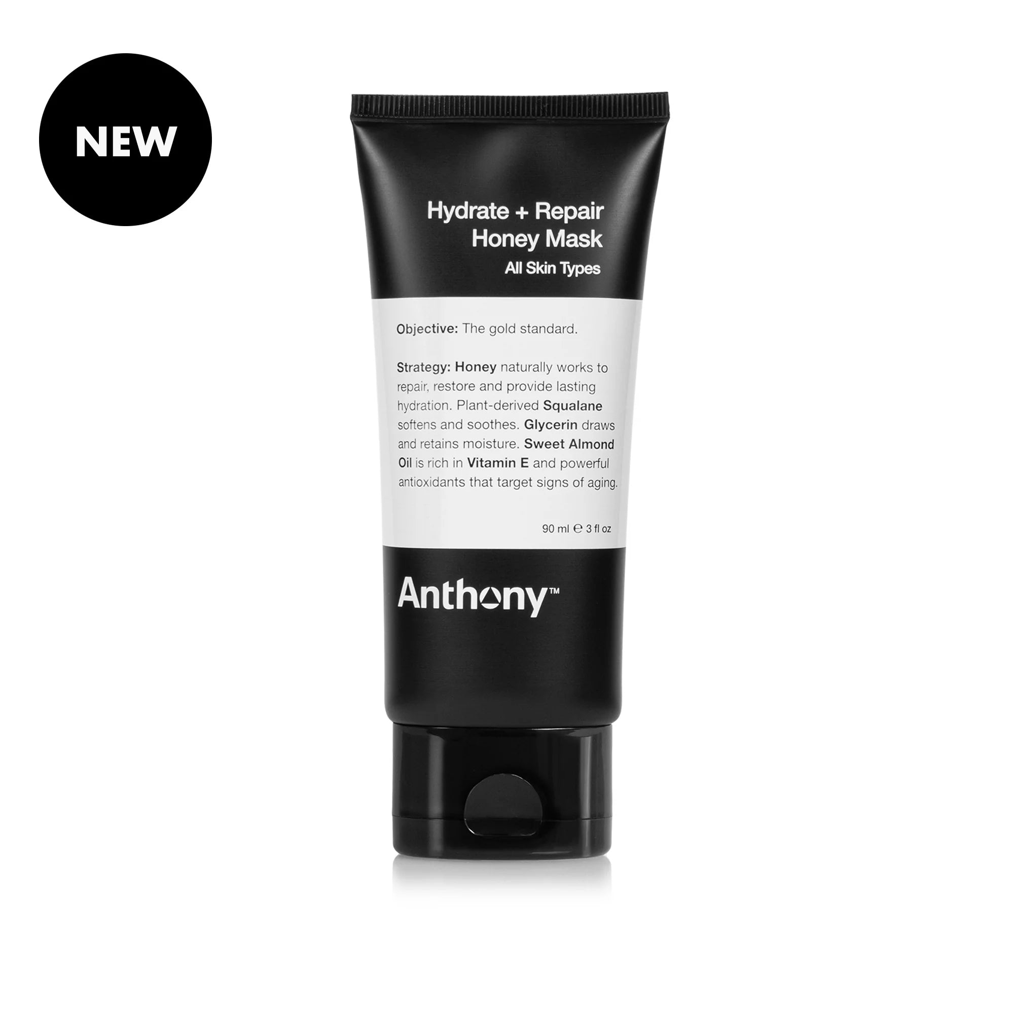 Anthony Hydrate + Repair Honey Mask 3 Oz / 90 G - BarberSupplies Canada