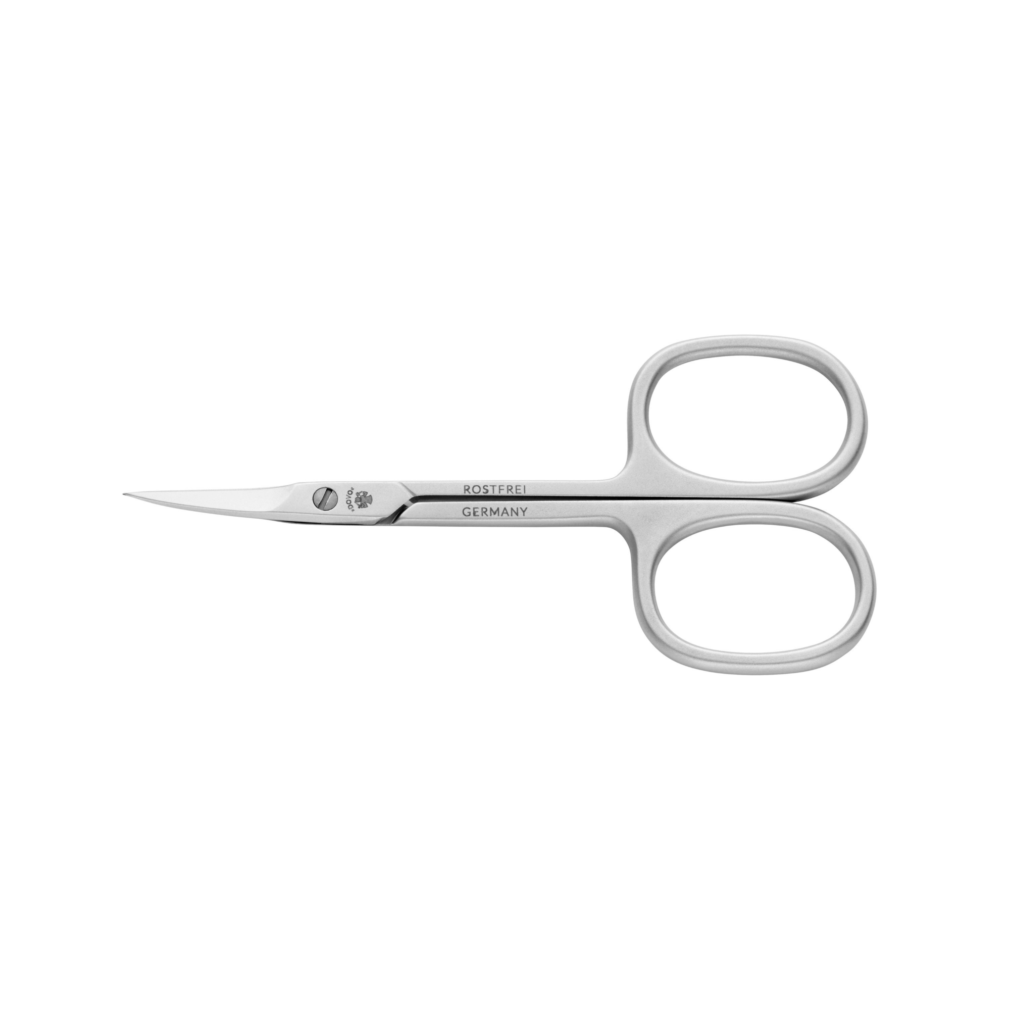 Dovo Stainless Satin Finished Cuticle Scissor, Curved, 3.5 in. - BarberSupplies Canada