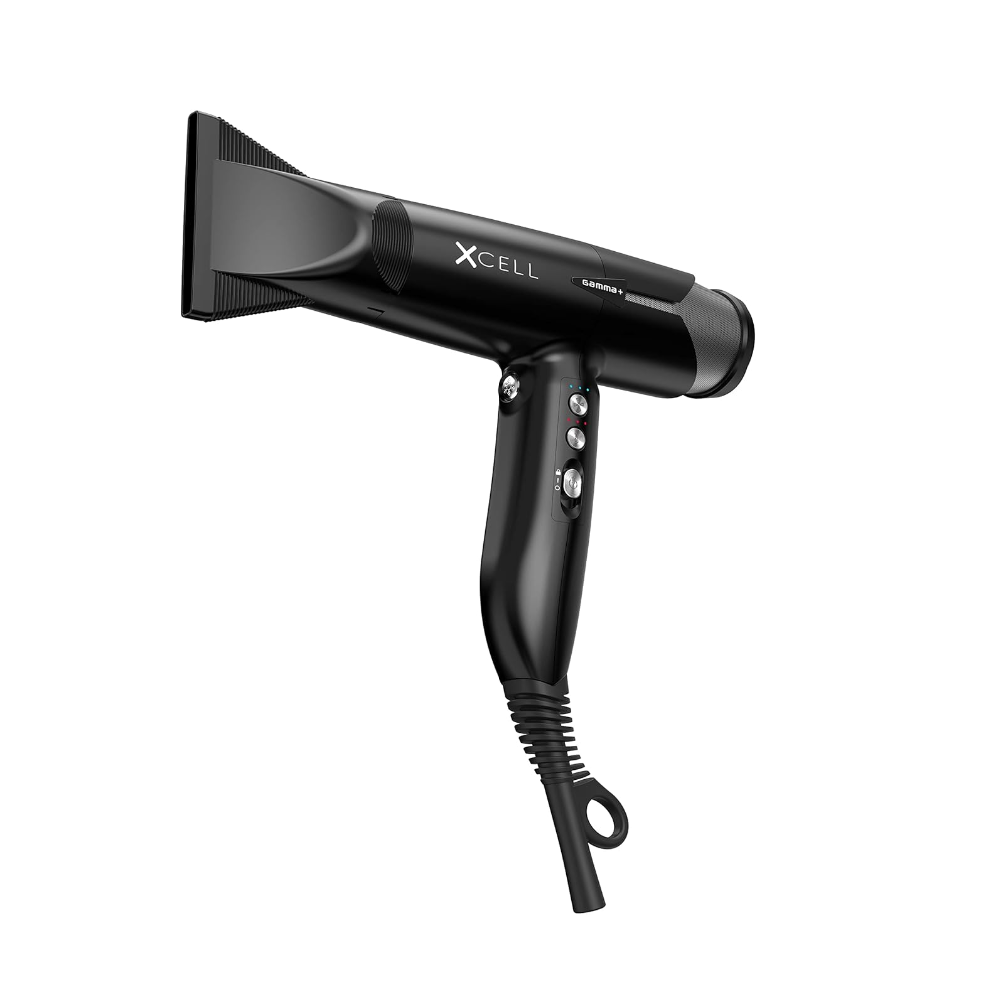 Gamma+ XCell Dryer Matte Black - BarberSupplies Canada