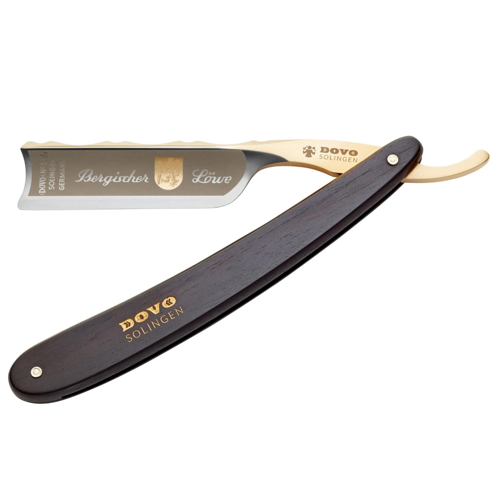 Dovo Straight Razor, Ebony,6/8 - BarberSupplies Canada