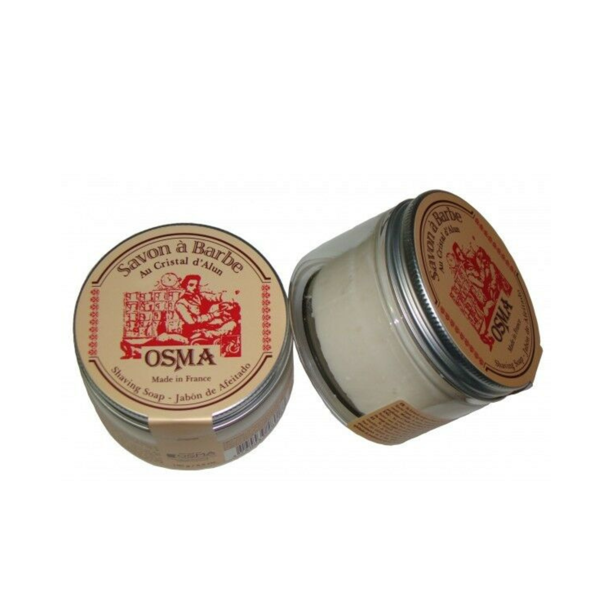 OS-SAB OSMA SHAVING SOAP 100gm - BarberSupplies Canada