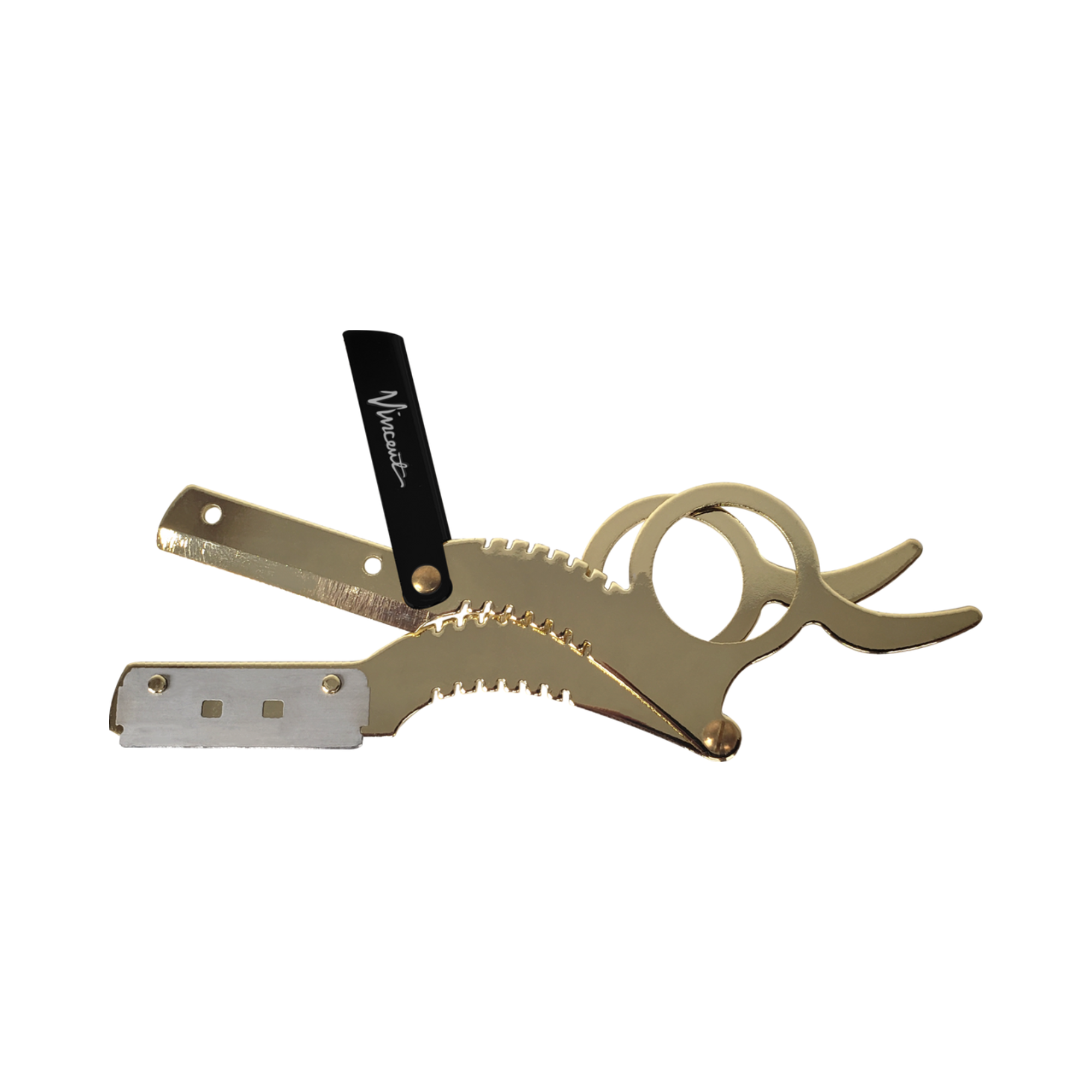 Finger Razor - Gold - BarberSupplies Canada