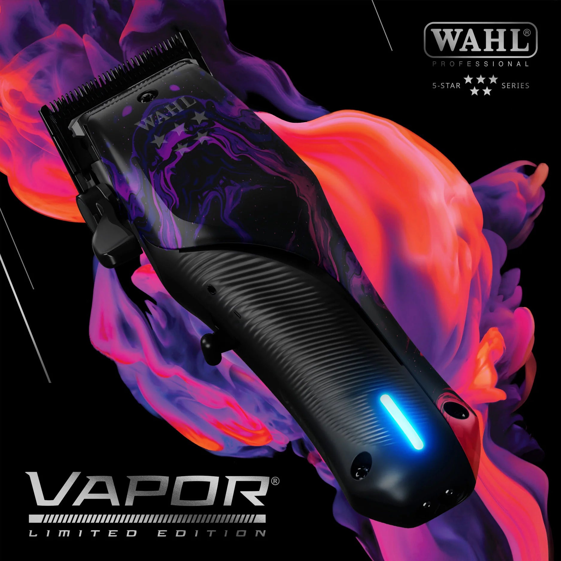Wahl 5 Star Vapor Cord/Cordless Clipper Limited Edition - BarberSupplies Canada
