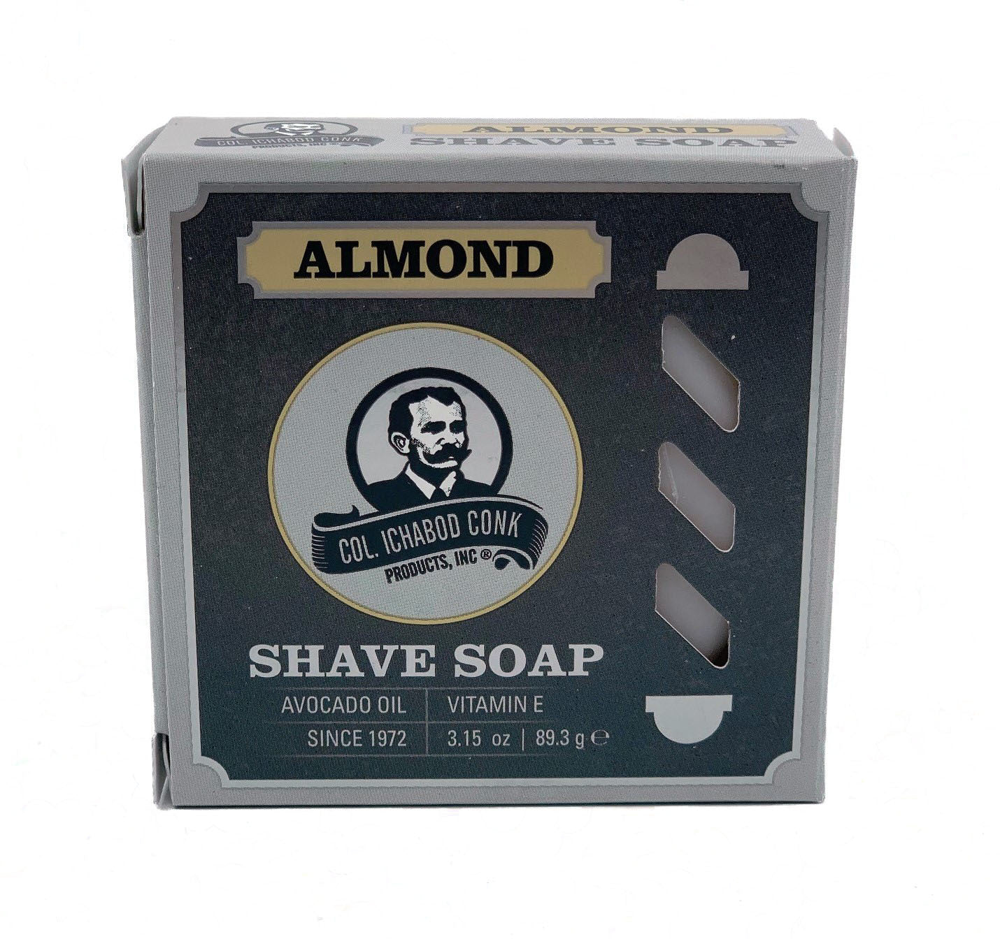 Colonel Conk Almond Bar (3.15 oz) - BarberSupplies Canada
