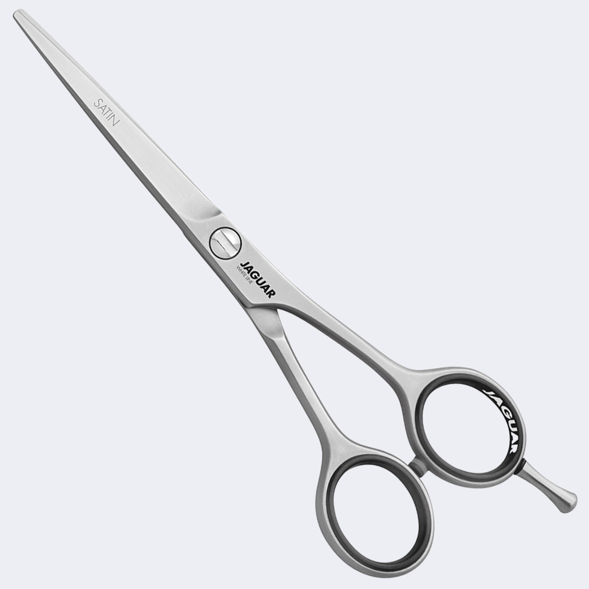Jaguar German 6.5in Satin Japanese Stainless Cutting Barbershop & Salon Shears Steel Cutting Scissors - BarberSupplies Canada