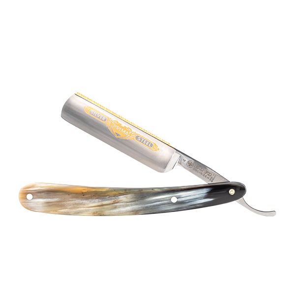 Dovo Straight Razor, Horn Prima, 5/8 in. - BarberSupplies Canada