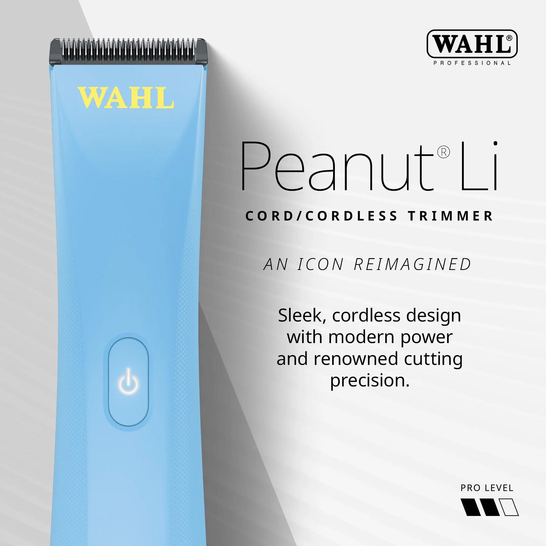 Wahl Professional Cordless Peanut® Li Clipper/Trimmer - BarberSupplies Canada