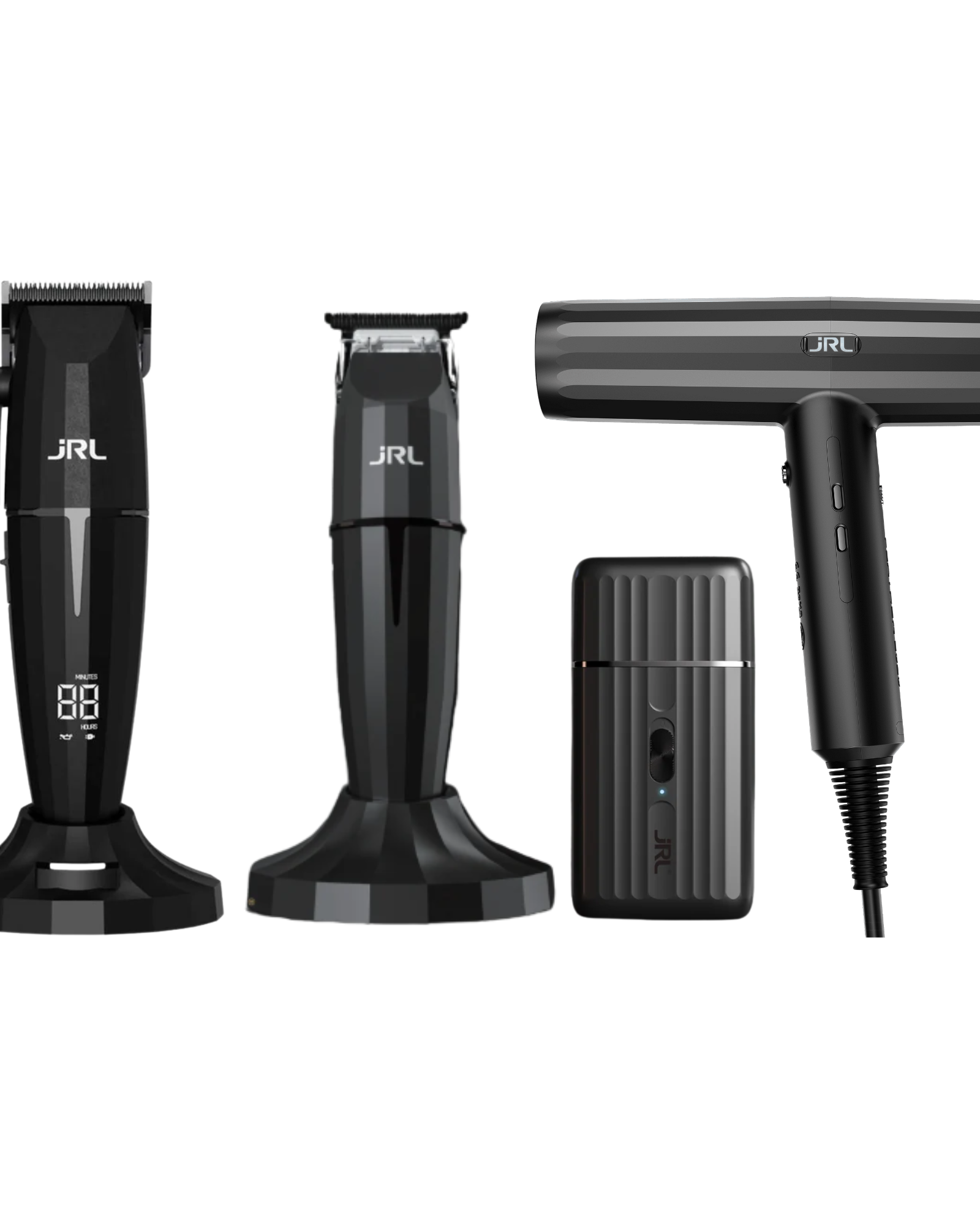 JRL Ultimate Grooming Set – ONYX Clipper, Trimmer, Shaver & Forte Pro Dryer - BarberSupplies Canada