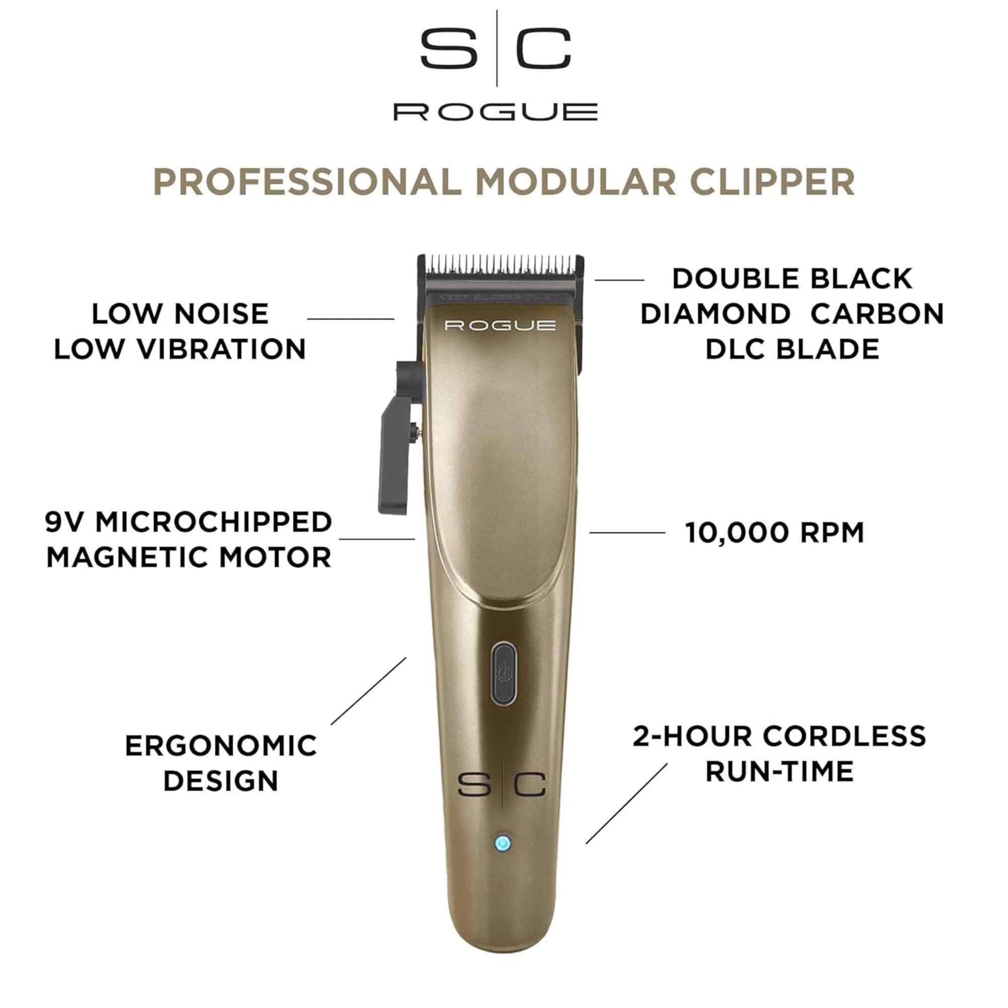 Stylecraft Rogue Clipper - BarberSupplies Canada