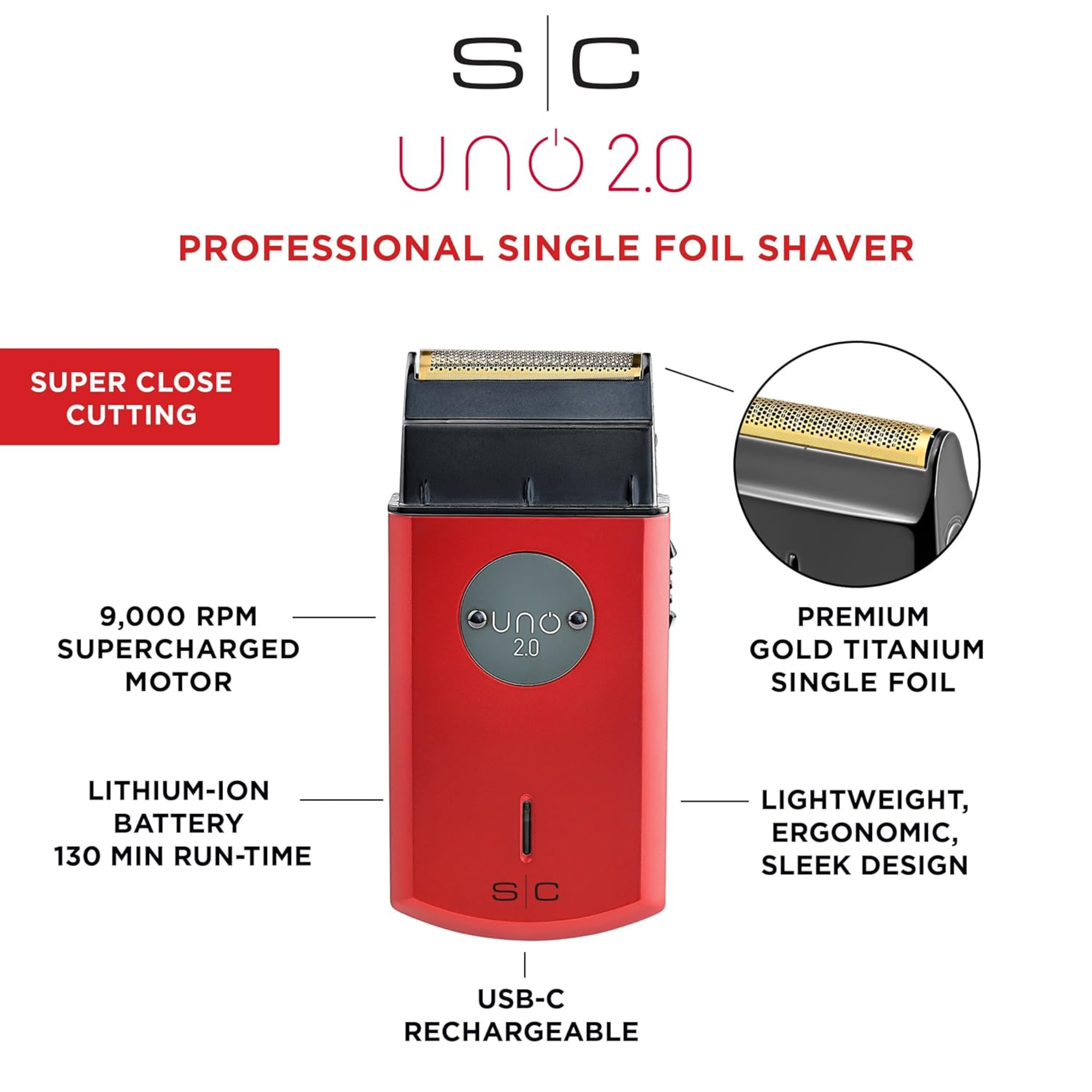 StyleCraft UNO 2.0 Shaver - BarberSupplies Canada
