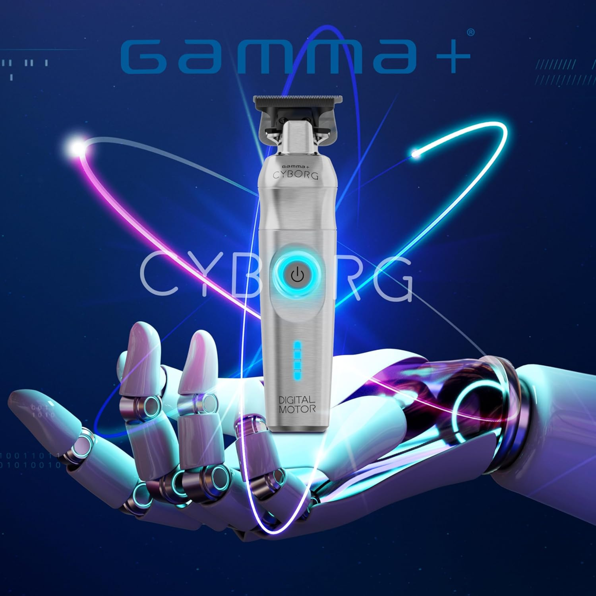 Gamma+ Cyborg Hair Trimmer - BarberSupplies Canada