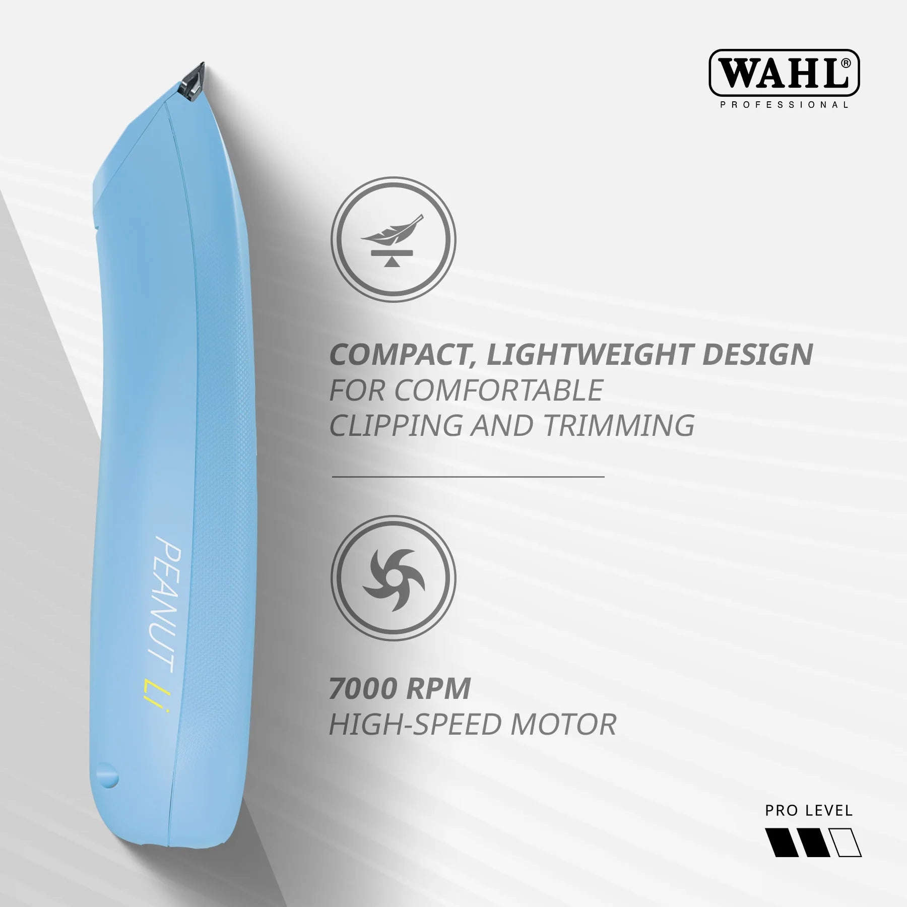 Wahl Professional Cordless Peanut® Li Clipper/Trimmer - BarberSupplies Canada