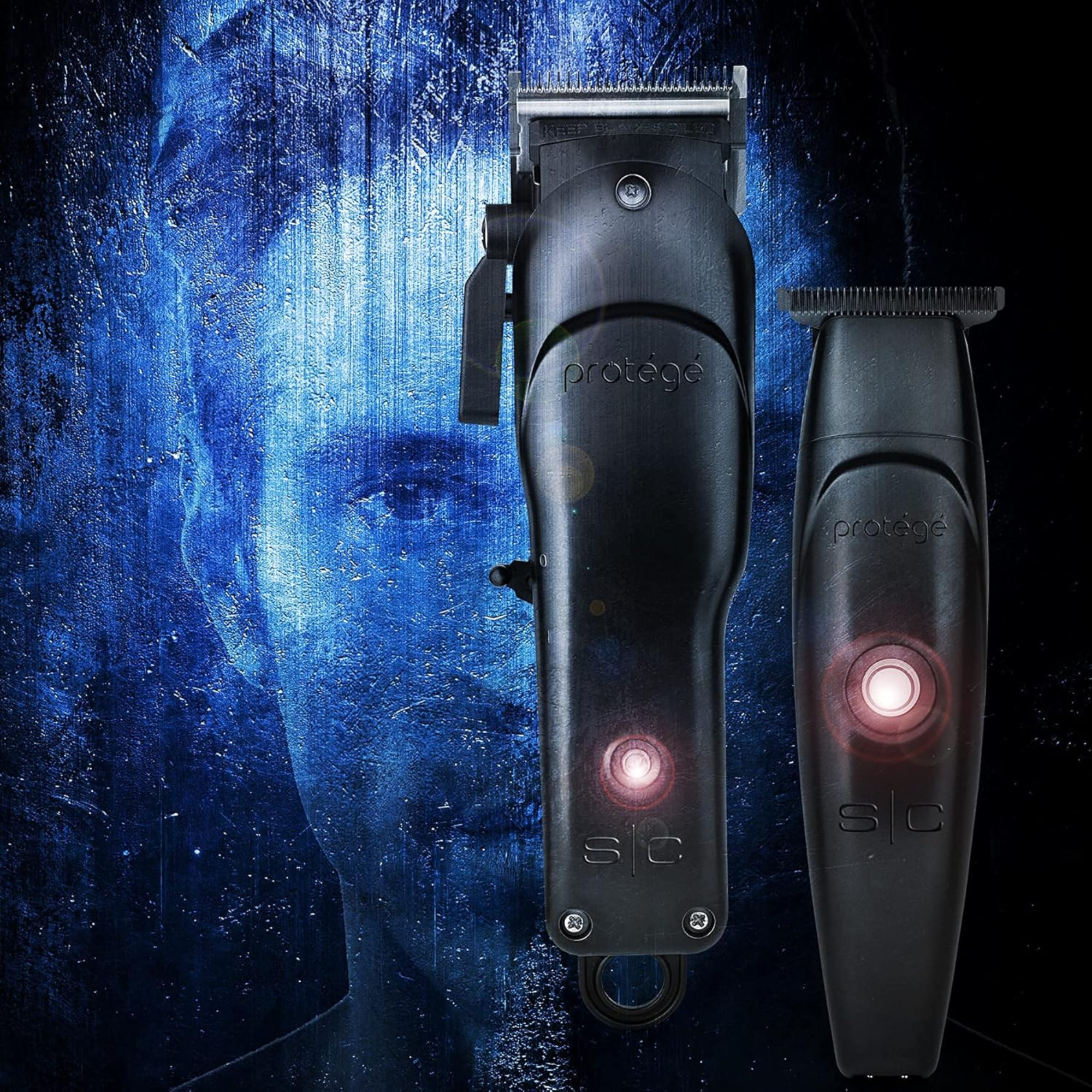 Stylecraft Trimmer/Clipper Protege Combo - Matte Metalic Black - BarberSupplies Canada