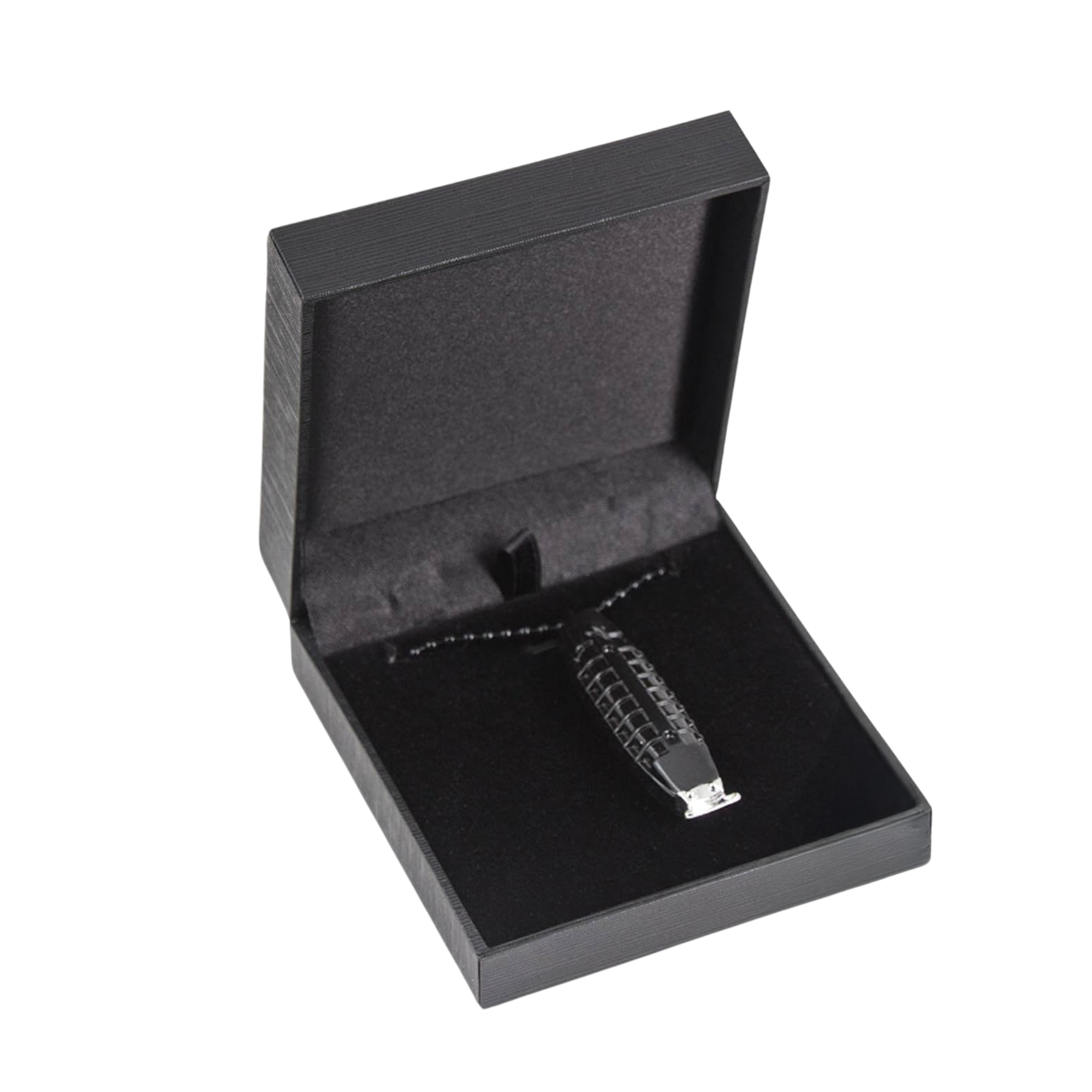 MD Clipper Necklace Black - BarberSupplies Canada