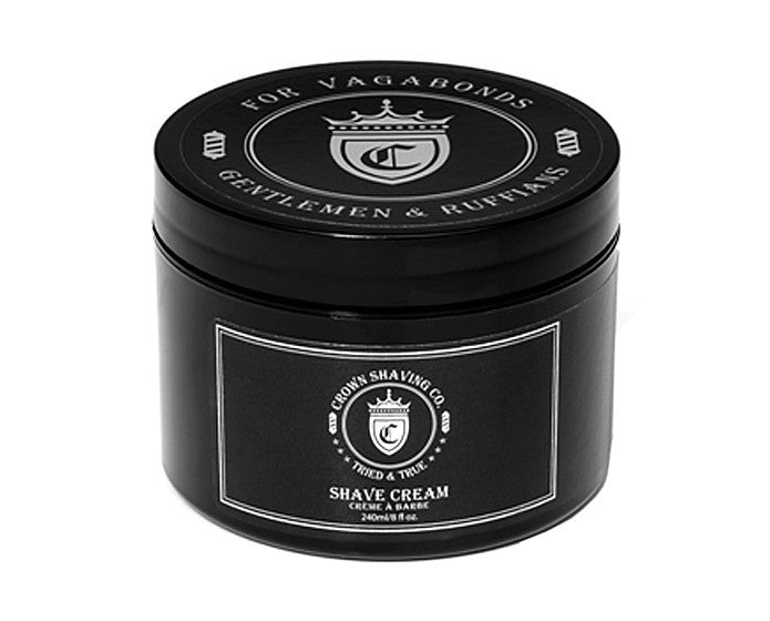 Crown Shaving Co. Shave Cream - 8 Ounce Jar - BarberSupplies Canada