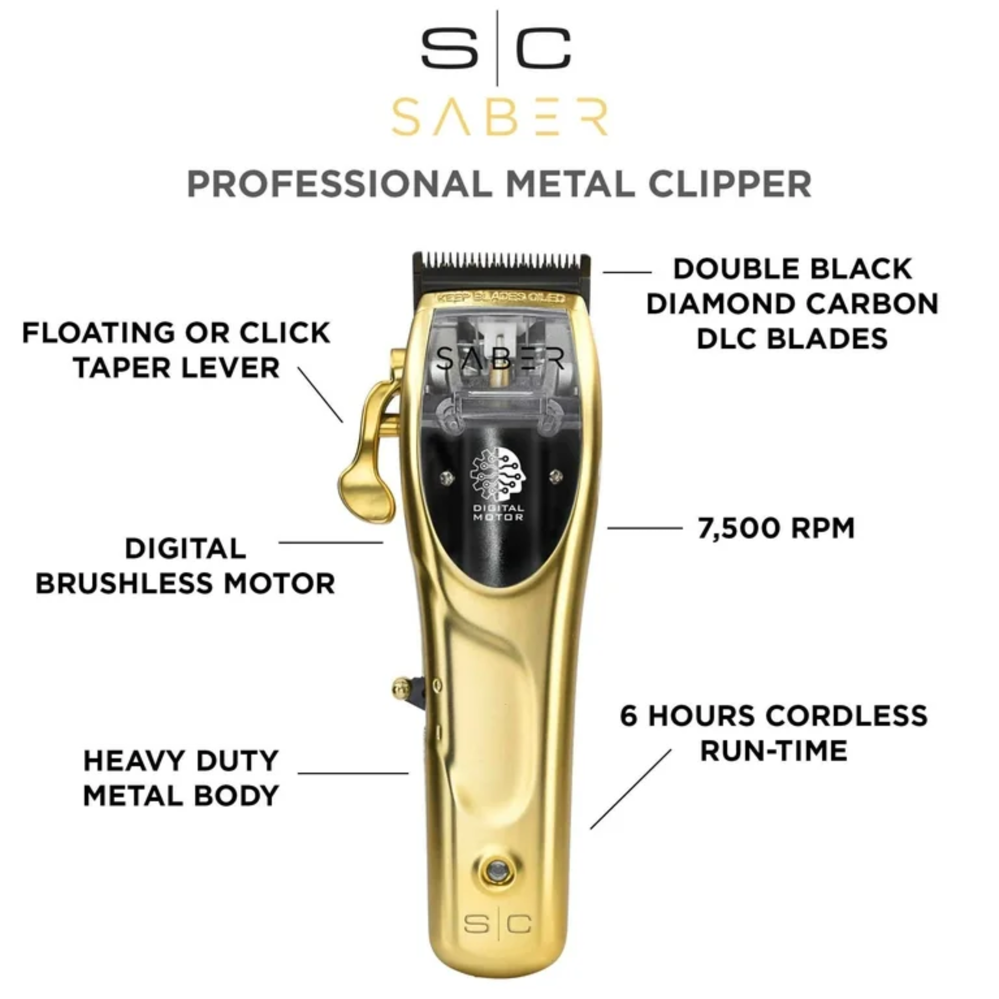 StyleCraft Saber clipper - BarberSupplies Canada