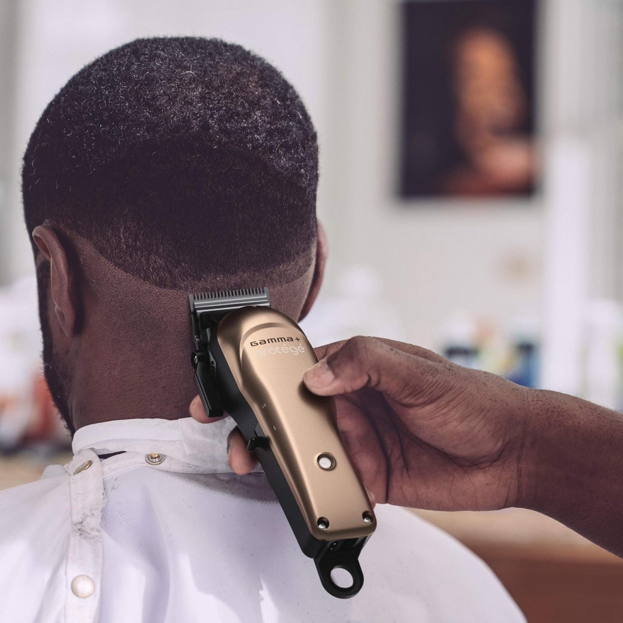 Gamma+ Protege Trimmer Clipper Combo Gunmetal - BarberSupplies Canada