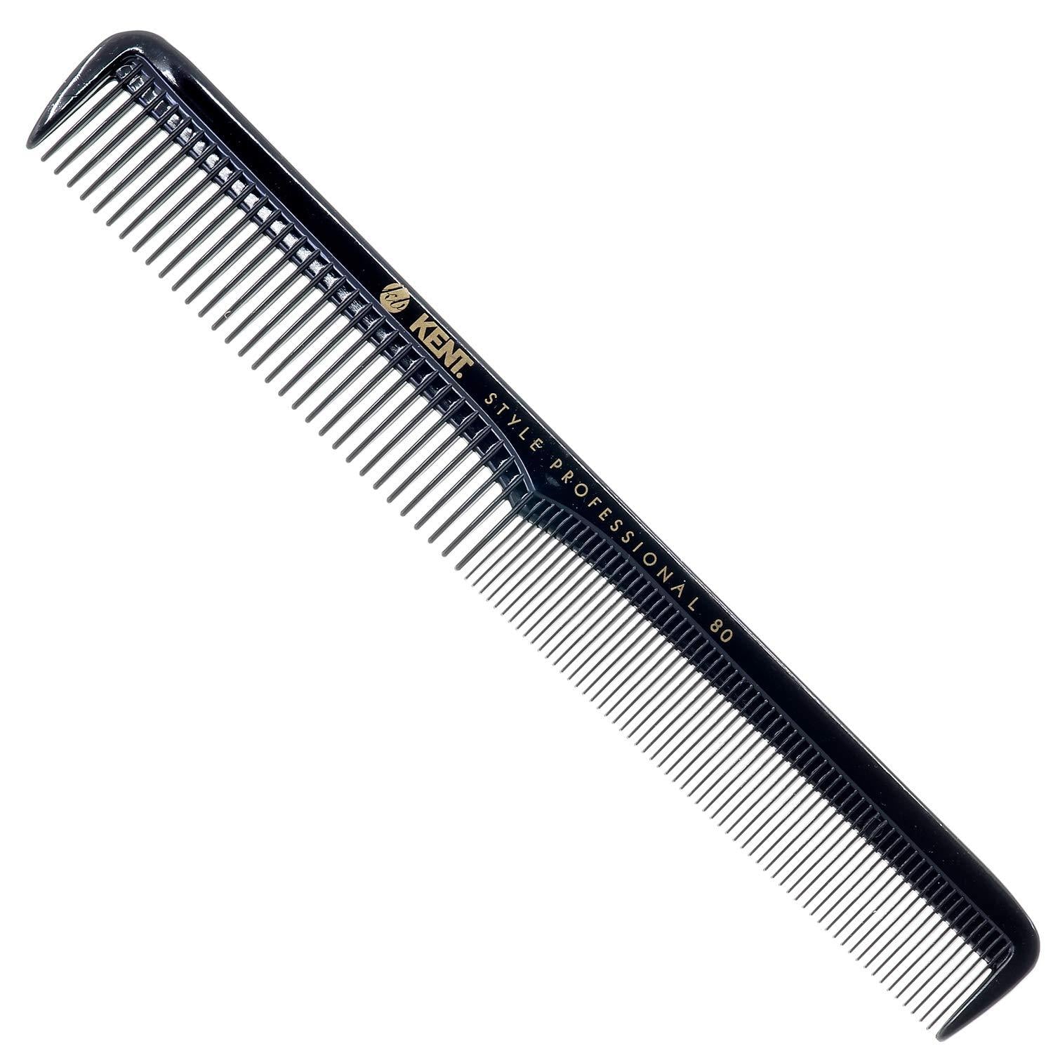 Kent SPC80 Cutting Comb 184MM Deep Teeth Thick/Fine Hair - BarberSupplies Canada