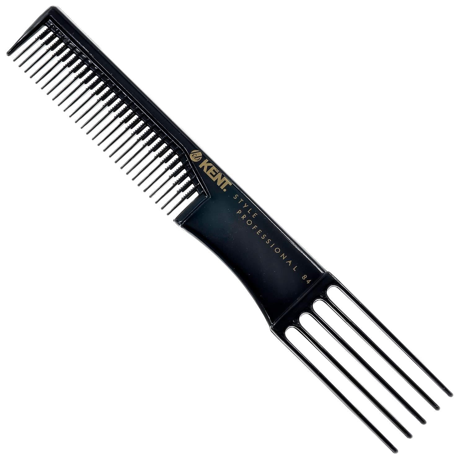 Kent 5 Prong Styling and Lifting Comb 190mm Thick Hair - BarberSupplies Canada