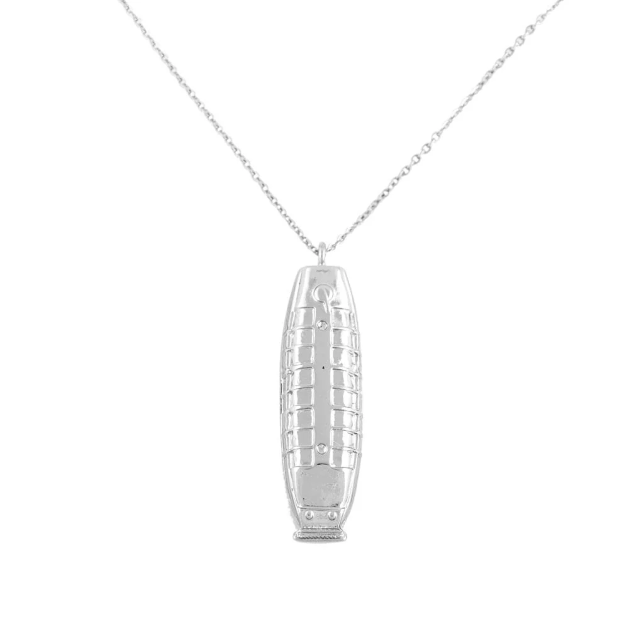 MD Clipper Necklace Silver - BarberSupplies Canada