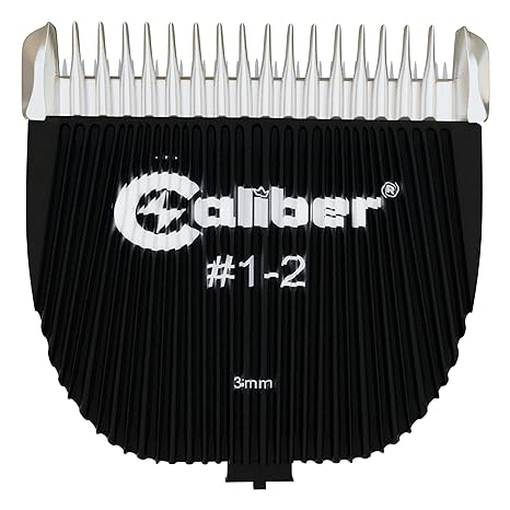 Caliber Detachable Replacement Ceramic/Titanium Blade 1/8 in. Equivalent - BarberSupplies Canada