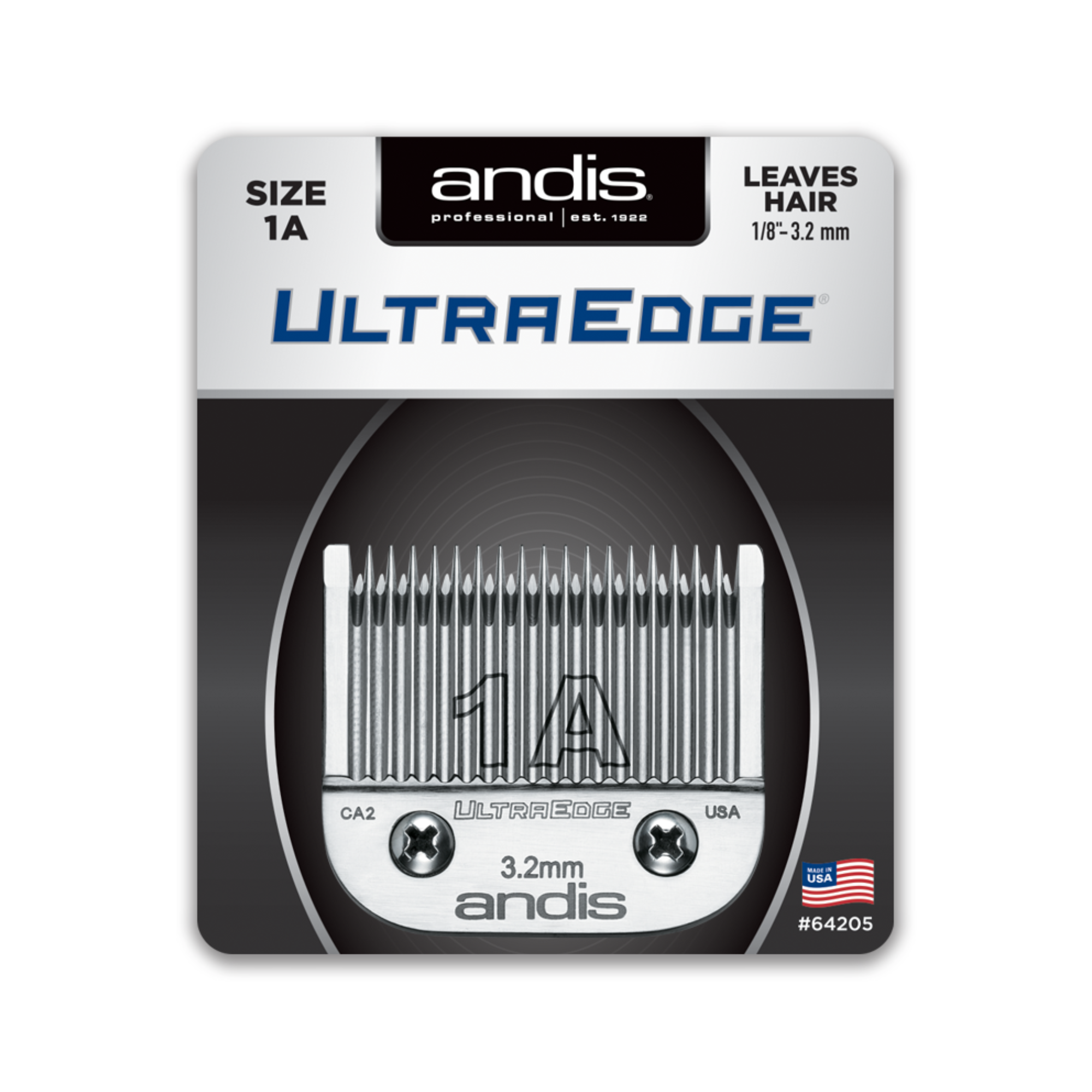 ANDIS Size 1A - Leaves Hair 1/8 in. - 3.2 mm - BarberSupplies Canada