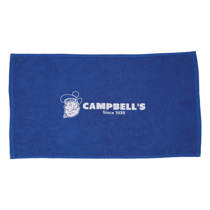 Campbells Towel Blue - BarberSupplies Canada