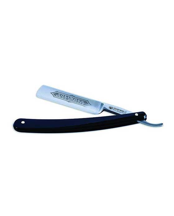 Dovo Straight Razor, Cellidur Black Handle 6/8' in. Solingen, Germany - BarberSupplies Canada