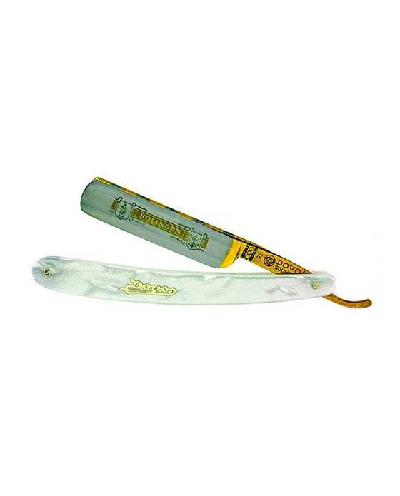 Dovo Pearl Straight Razor, Pearl Handle, 5/8 in. - BarberSupplies Canada