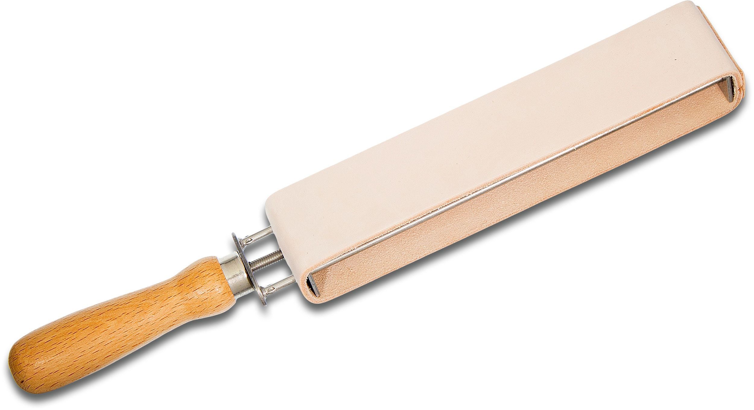 Dovo Strop, With Wood Handle - BarberSupplies Canada