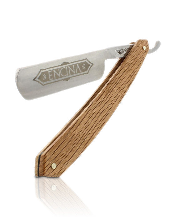 Dovo 'RENAISSANCE' Straight Razor Stainless Steel 6/8 in. Full Hollow Ground - Spanish Oak - BarberSupplies Canada
