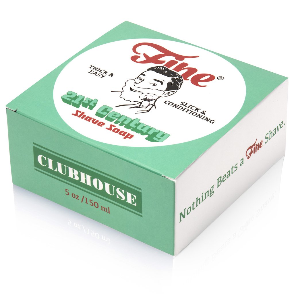 Fine Accoutrements Clubhouse 21C Shave Soap - BarberSupplies Canada