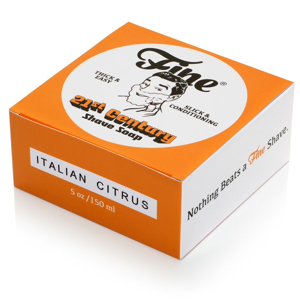 Fine Accoutrements Italian Citrus 21C Shave Soap - BarberSupplies Canada