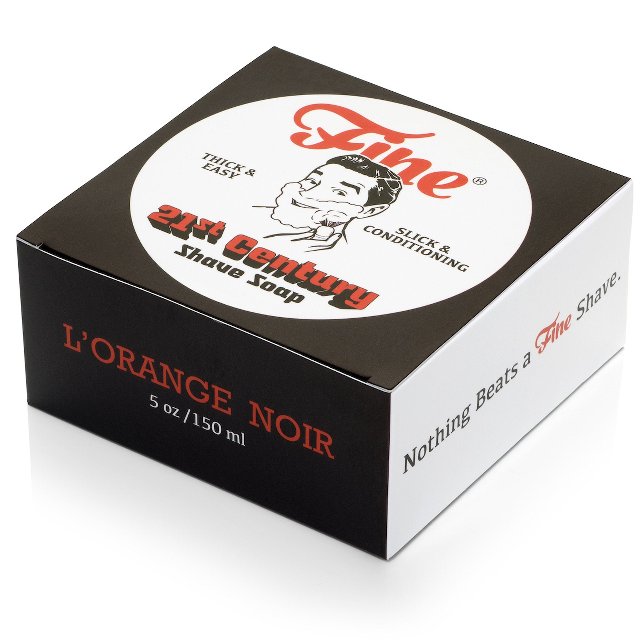 Fine Accoutrements L'Orange Noir 21C Shave Soap - BarberSupplies Canada