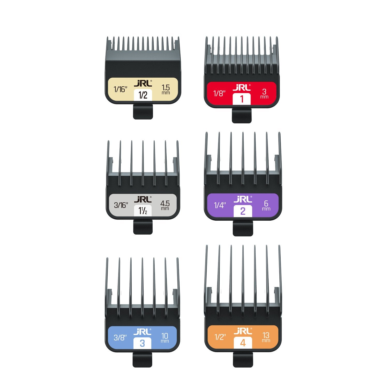 JRL FF2020 Premium Double Magnetic Clipper Guards - BarberSupplies Canada