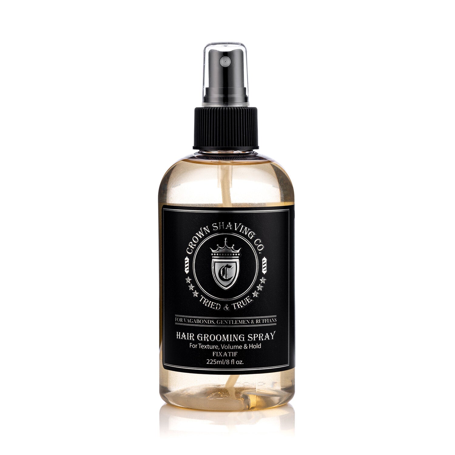 Crown Shaving Hair Grooming Spray 225 mL/ 8 fl oz - BarberSupplies Canada