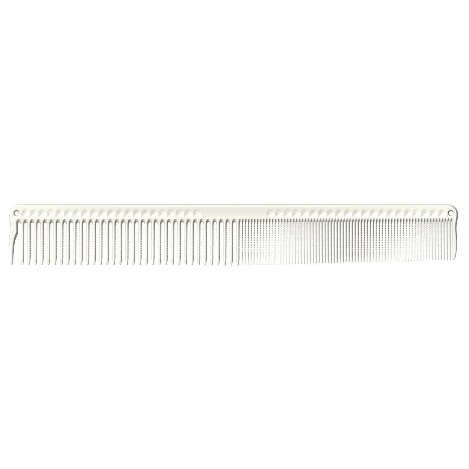 JRL Precise Cutting Comb 8.6 in. (White) - BarberSupplies Canada