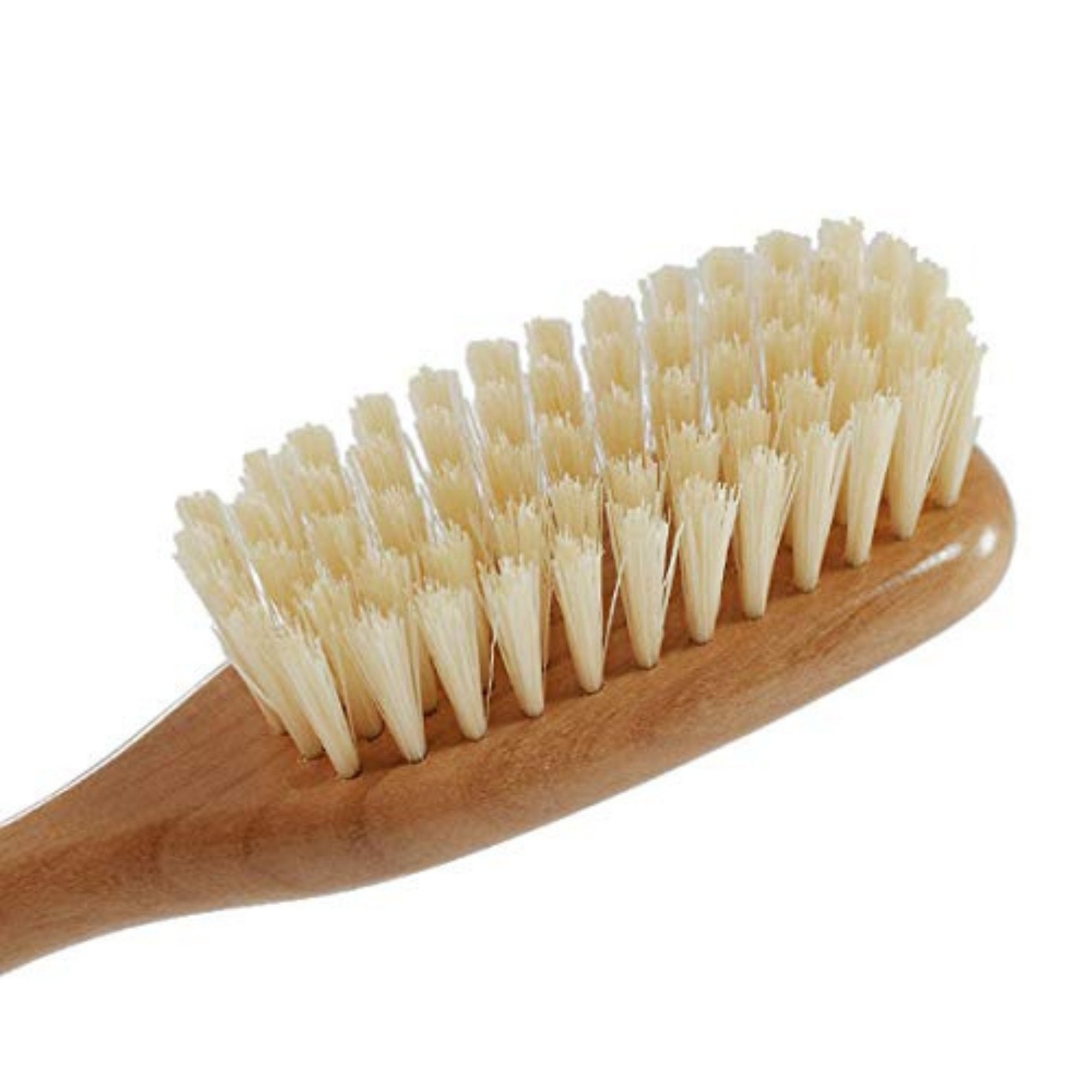 Kent Baby Brush, Super Soft White Bristles, Cherrywood - BarberSupplies Canada