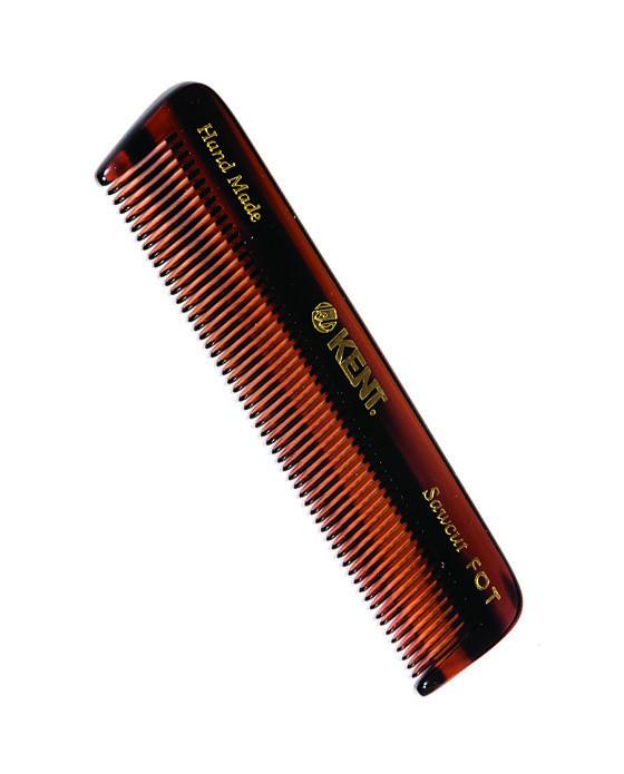 Kent K-FOT Comb, Pocket Comb, Fine (112mm/4.3in) - BarberSupplies Canada