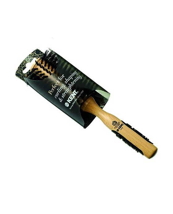 Kent Natural Shine Brush, Large Radial, Pure Bristle - BarberSupplies Canada