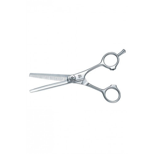 Kasho Japanese Green 30T Thinner BB Straight 6 in. Premium Stainless Thinning Barbershop & Salon Shears - BarberSupplies Canada