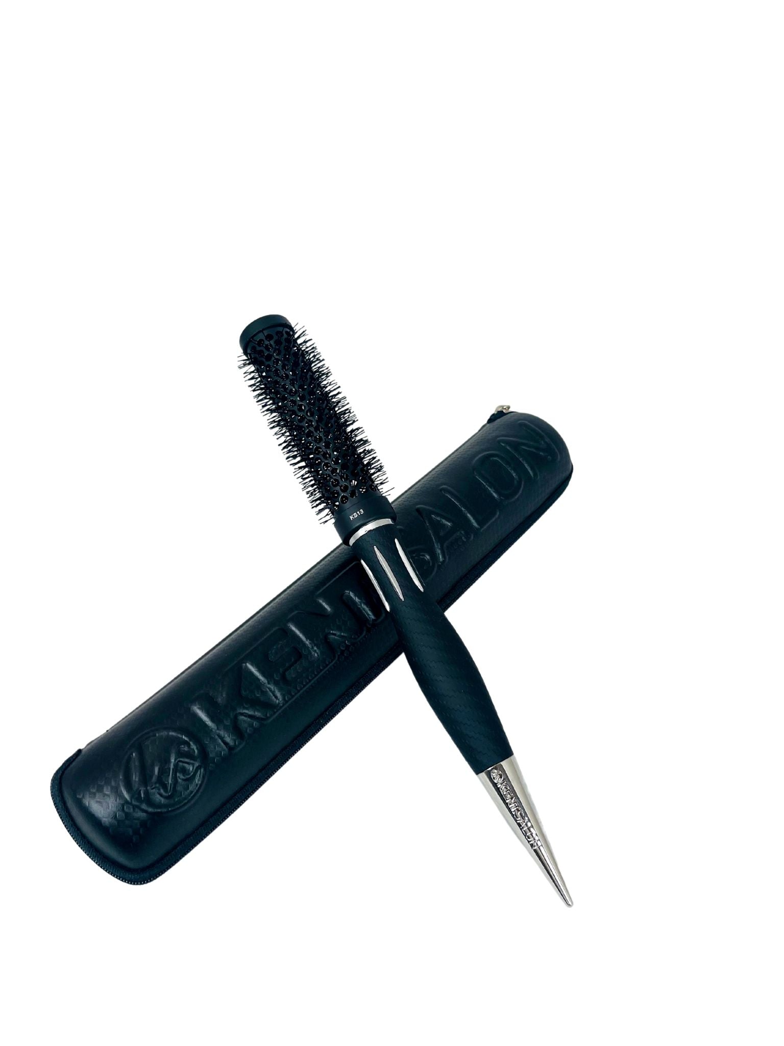 K-KS13 Curling, Straightening & Speed Styling Brush (294mm) - BarberSupplies Canada